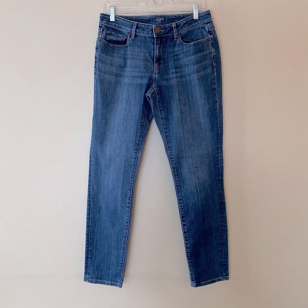 Loft Curvy Skinny Jeans Size 6
